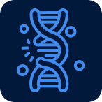 Illustration representing DDsite technology for genomic instability analysis